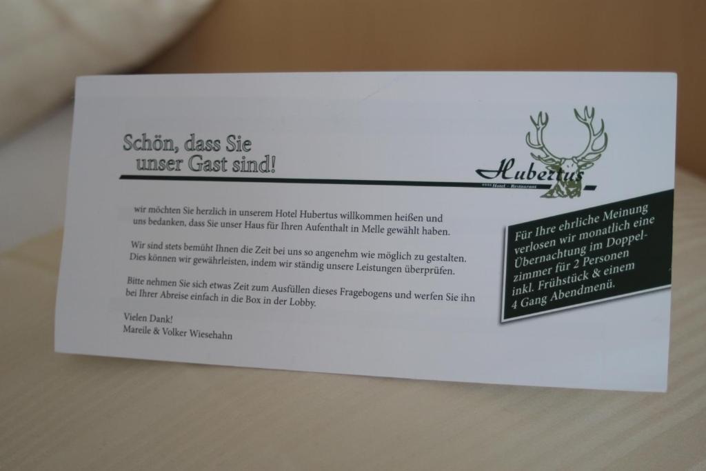 Akzent Hotel Hubertus Melle Rom bilde
